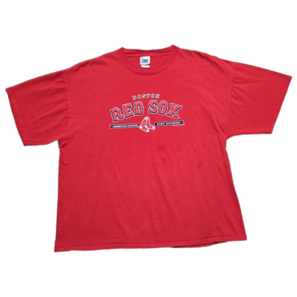 Vintage Lee Sport Boston‎ Red Sox NY 2005 VF Imagewear T-Shirt Mens 2XL MLB